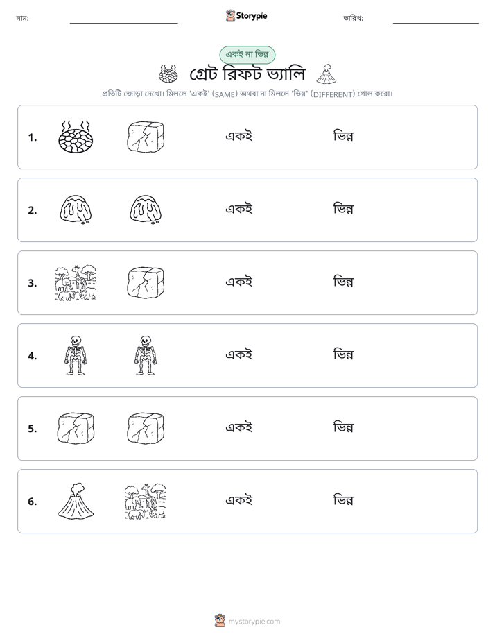 একই বা ভিন্ন
