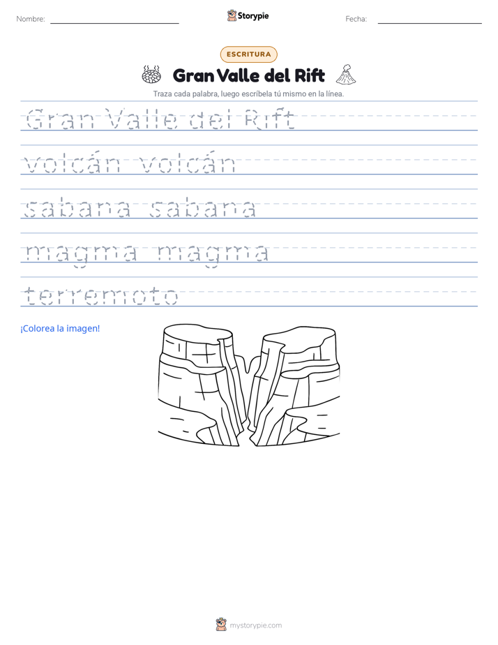 Práctica de Escritura