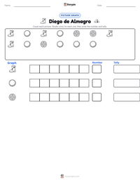 Diego de Almagro printable worksheet preview