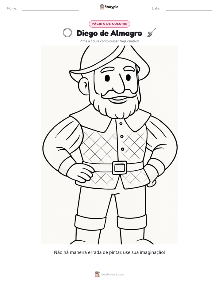 Página para colorir