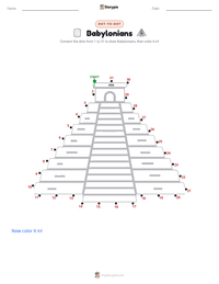 Babylonians printable worksheet preview