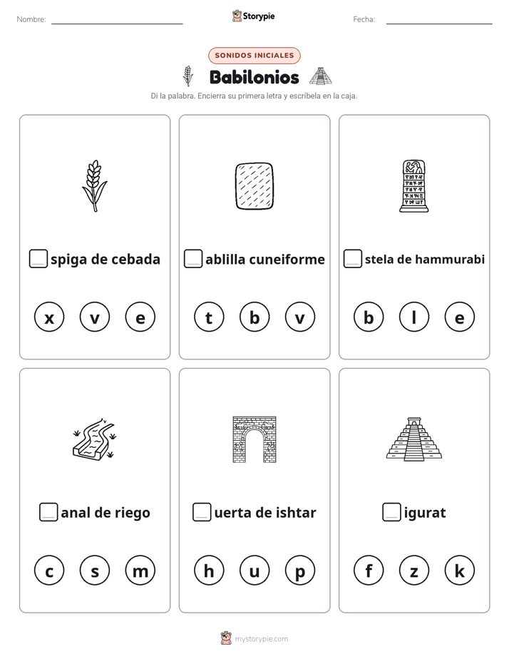 Sonidos Iniciales