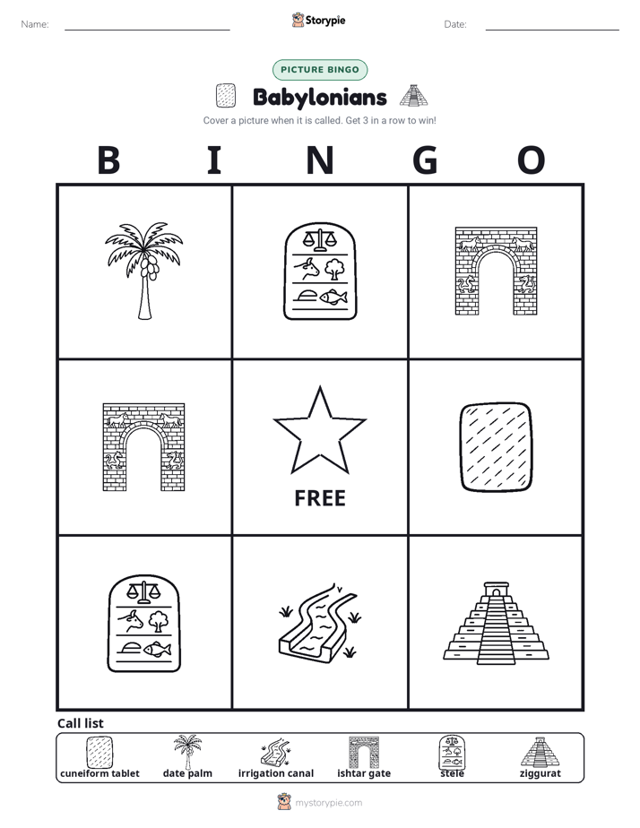 Picture Bingo