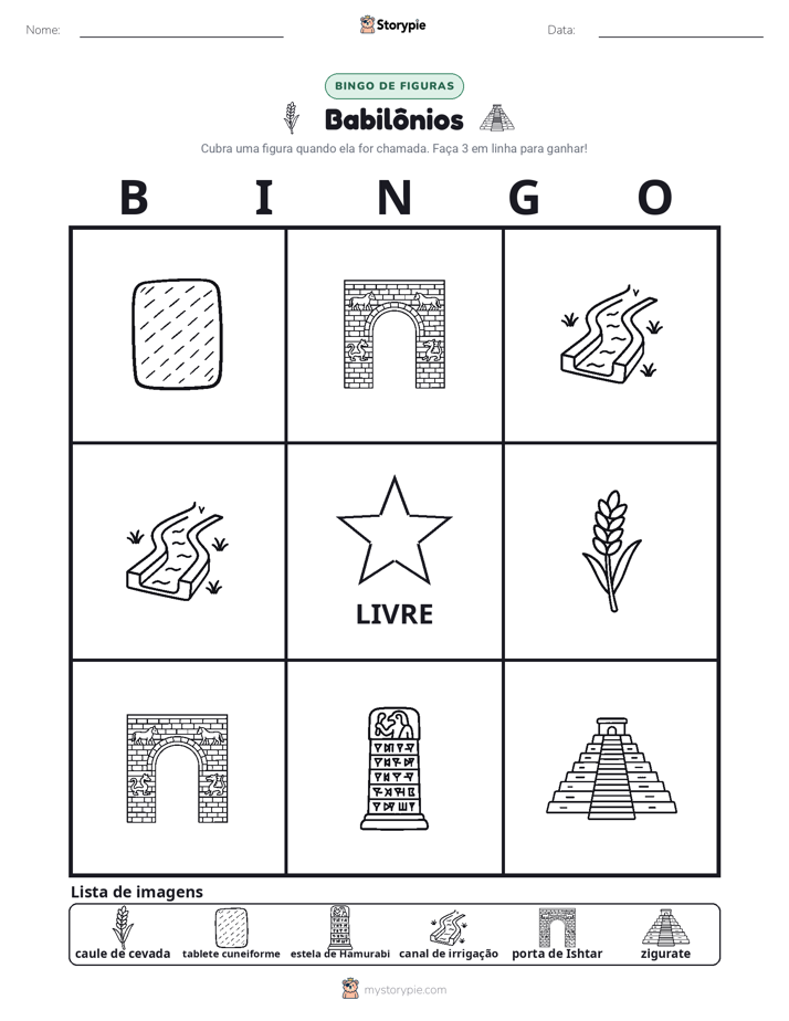 Bingo de Imagens
