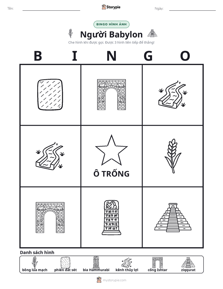 Bingo Hình Ảnh