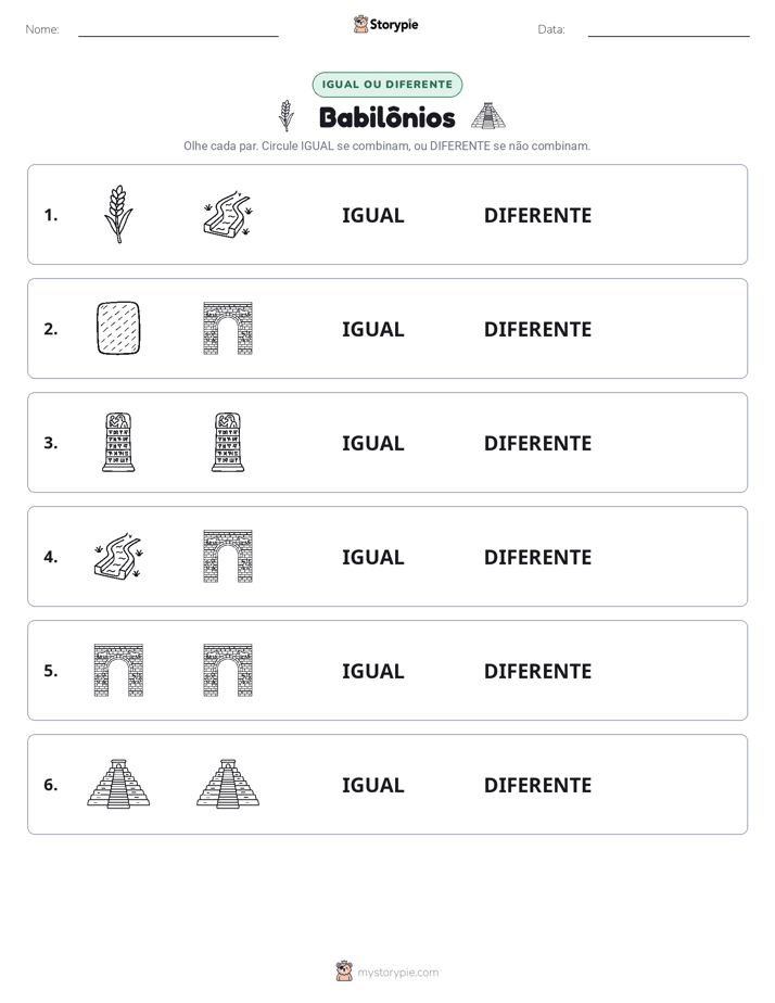 Igual ou Diferente