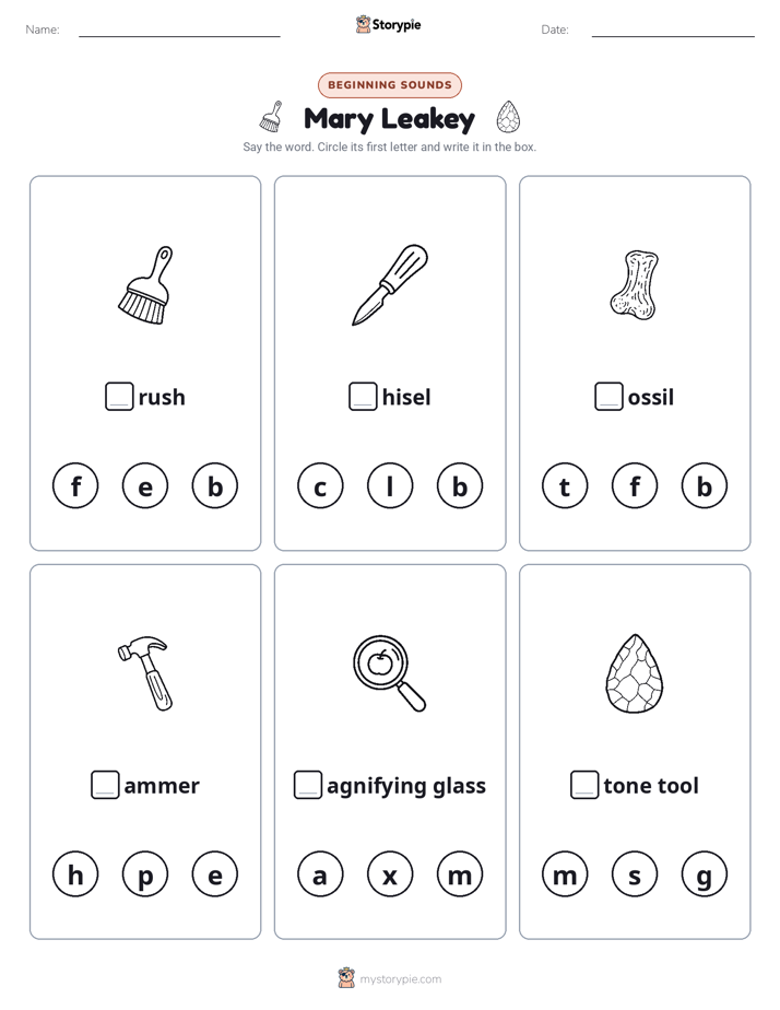 Beginning Sounds