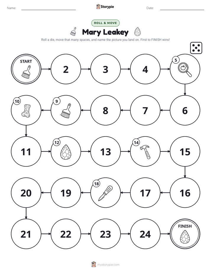 Roll & Move Game