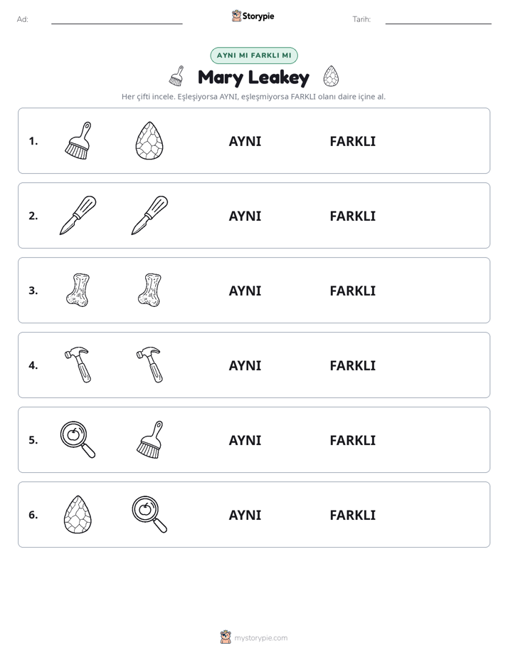 Aynı mı Farklı mı