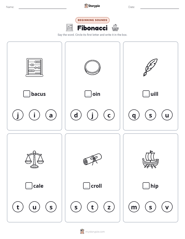 Beginning Sounds