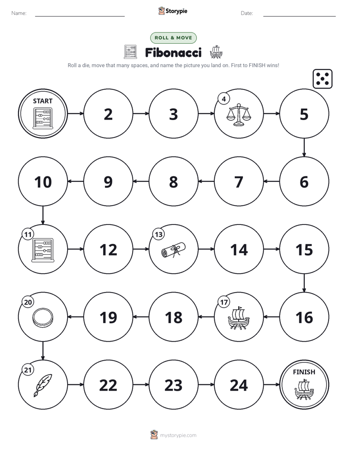 Roll & Move Game