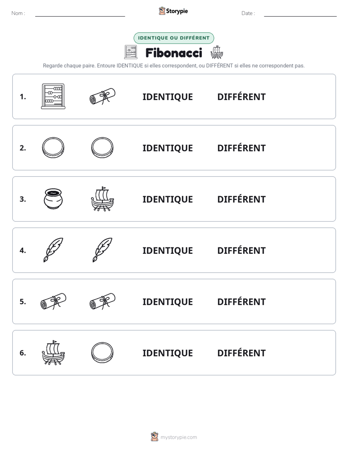 Identique ou Différent