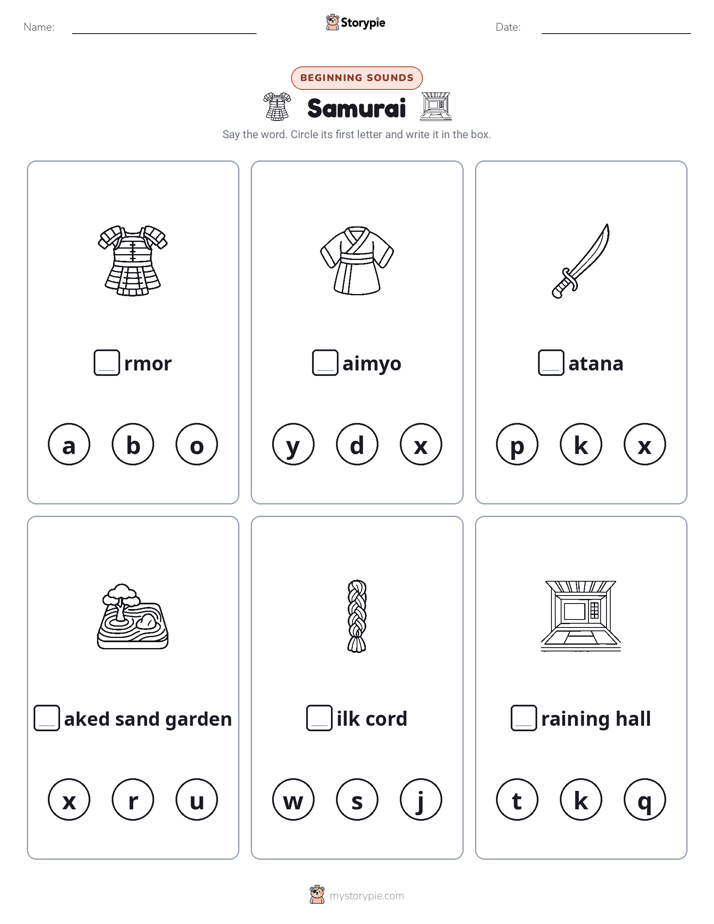 Beginning Sounds