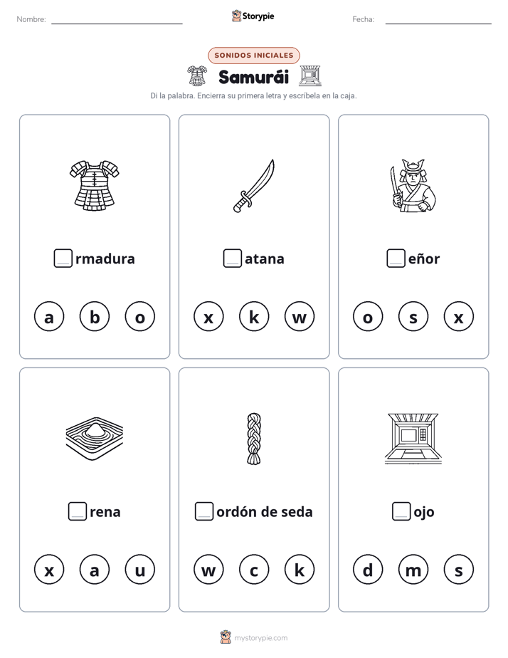 Sonidos Iniciales