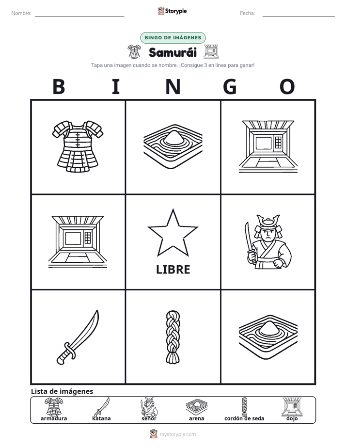 Bingo de Imágenes