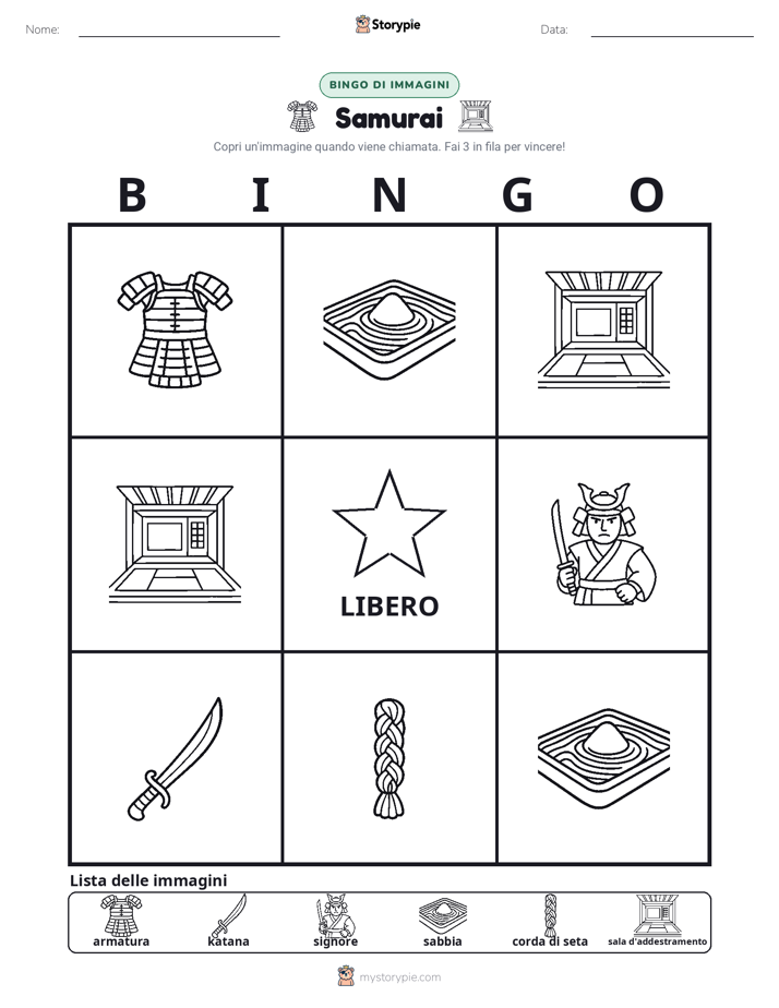 Bingo delle Immagini
