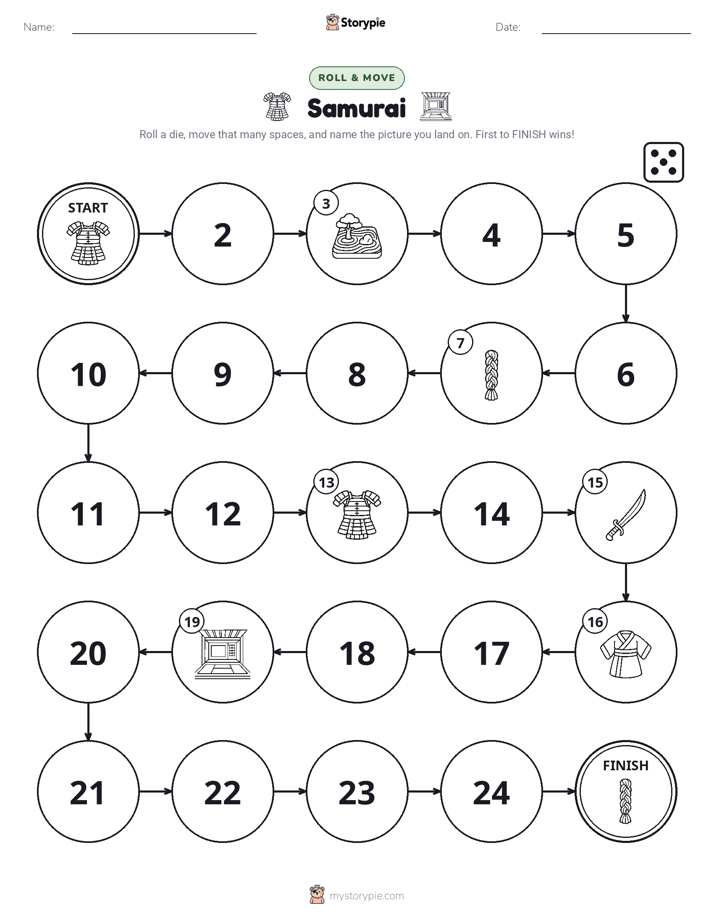 Roll & Move Game