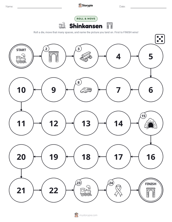 Roll & Move Game