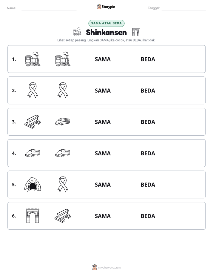 Sama atau Berbeda