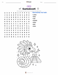 Xem trước tài liệu in sẵn Quetzalcoatl - Thần thoại Aztec