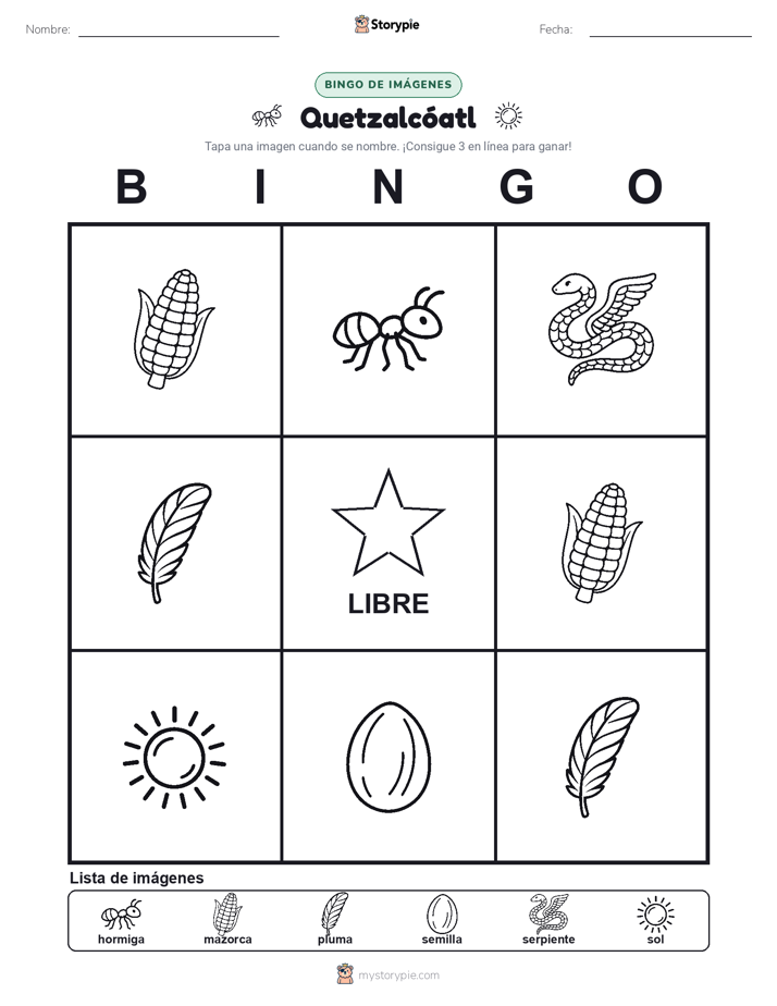 Bingo de Imágenes