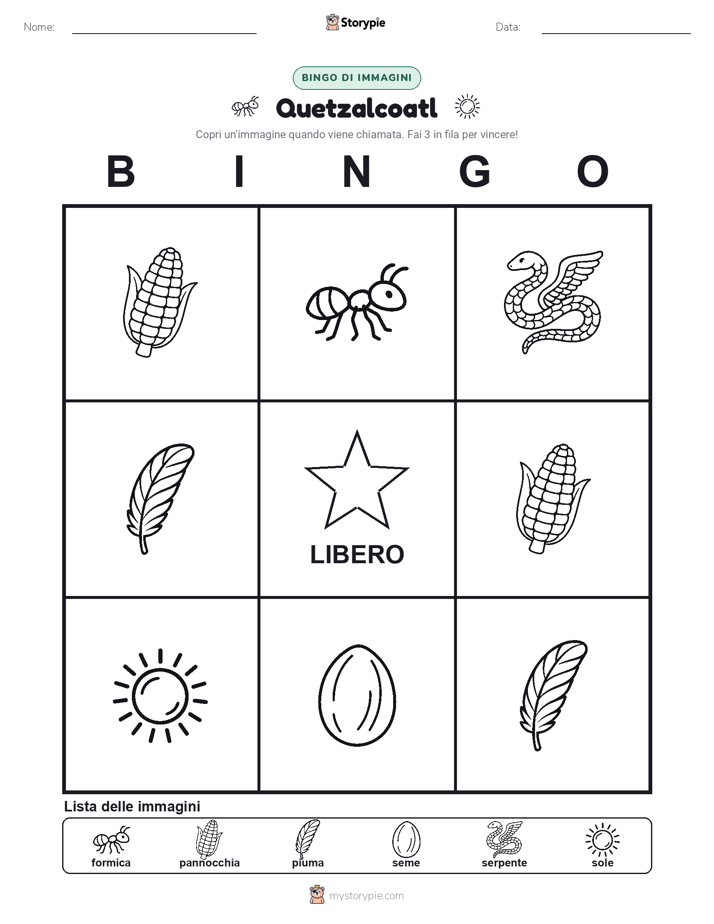 Bingo delle Immagini