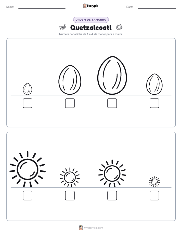 Ordem de Tamanho