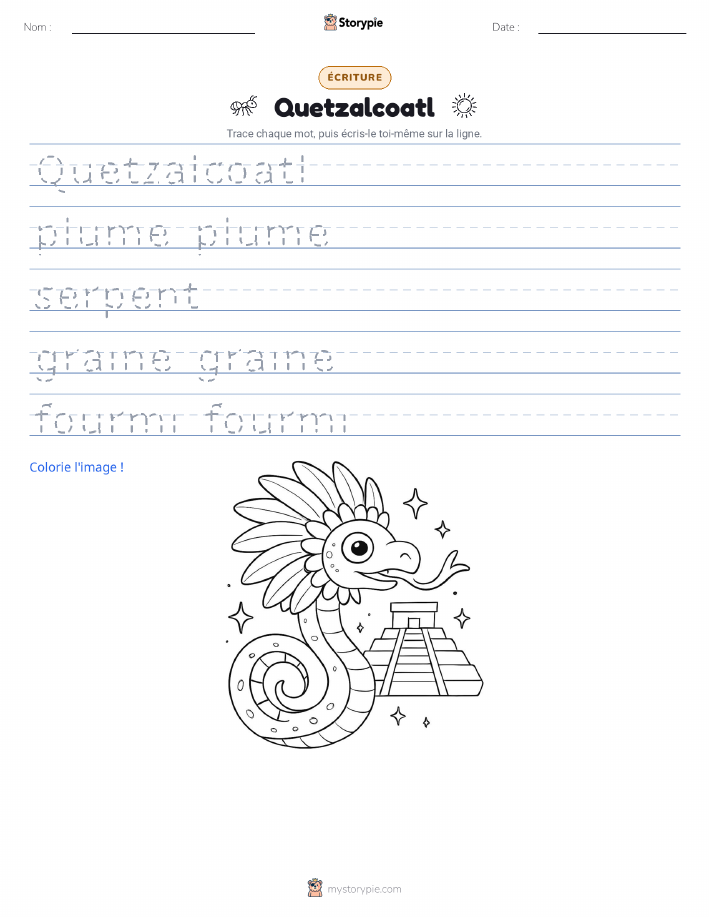 Pratique d'écriture