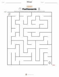 Plaatswaarde afdrukbare werkblad voorbeeld