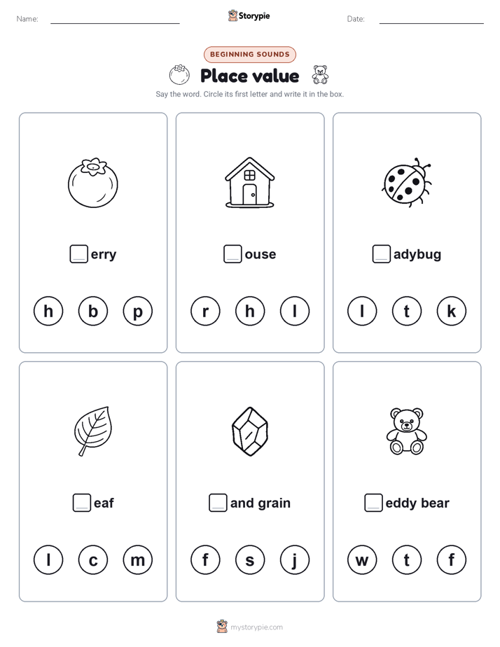 Beginning Sounds