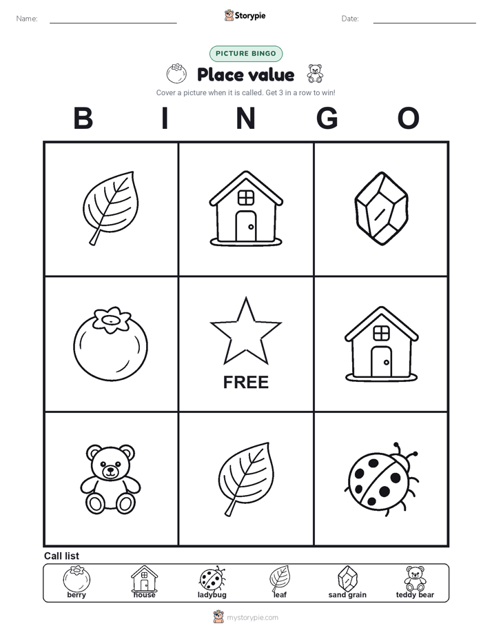 Picture Bingo