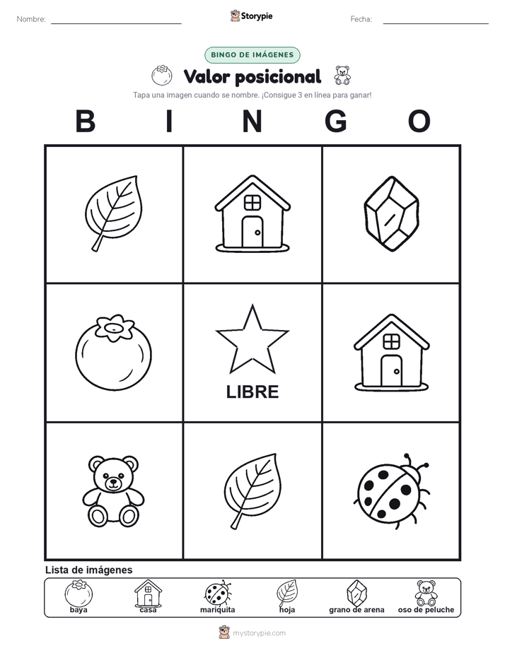 Bingo de Imágenes