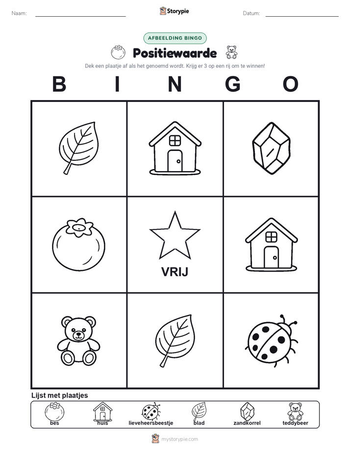 Afbeelding Bingo