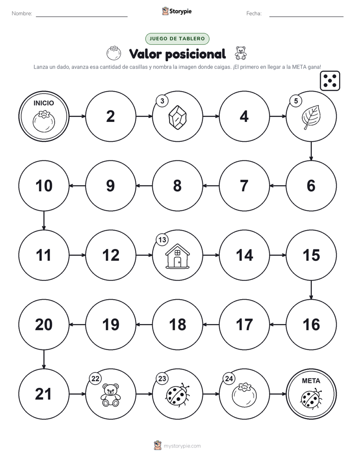 Juego de Rueda y Avanza