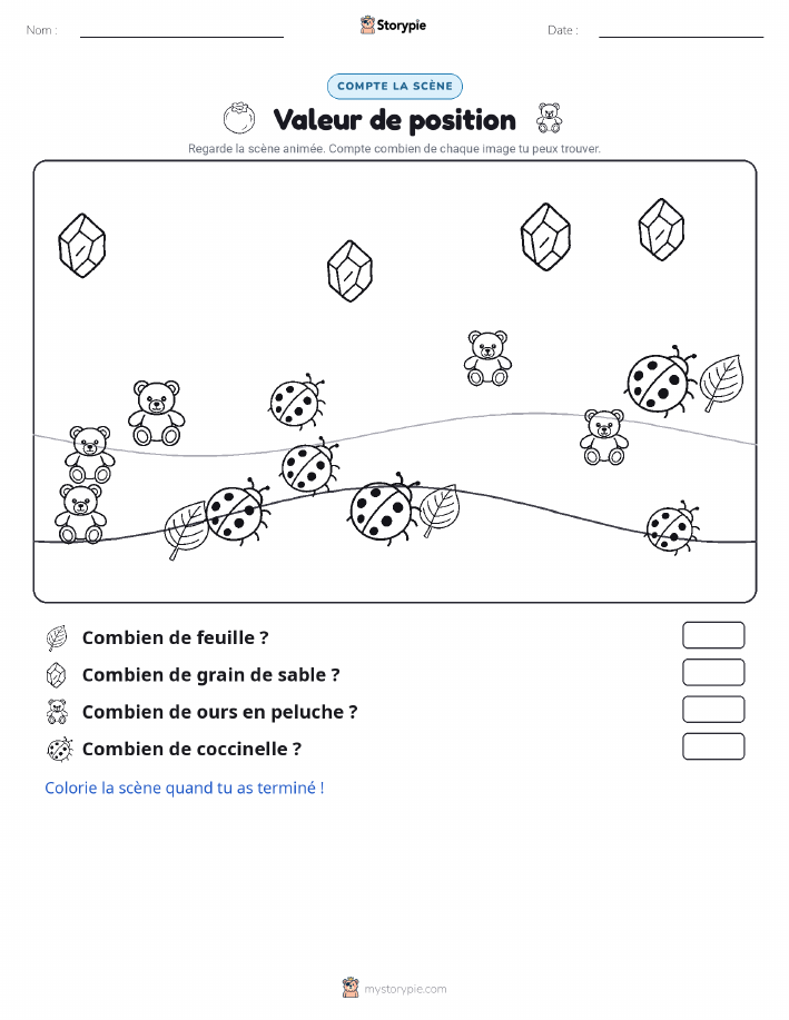 Scène de Comptage