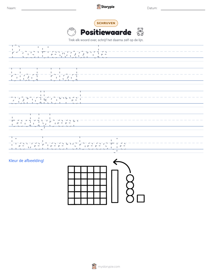 Schrijf Oefening