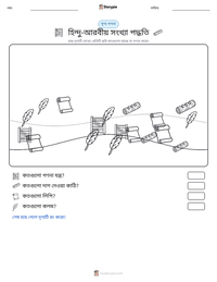 হিন্দু-আরবীয় সংখ্যা পদ্ধতি মুদ্রণযোগ্য কাজের পৃষ্ঠার প্রিভিউ