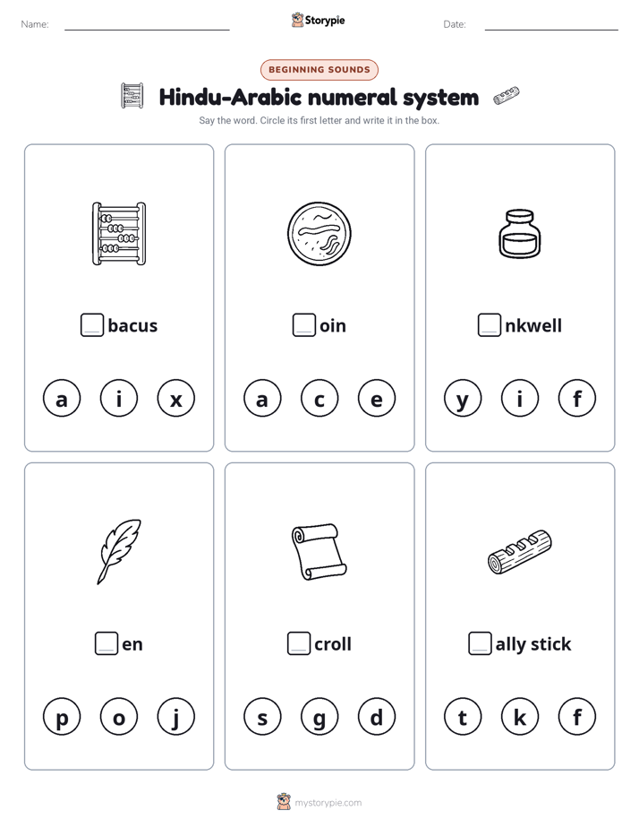 Beginning Sounds