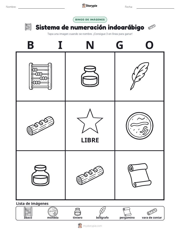 Bingo de Imágenes