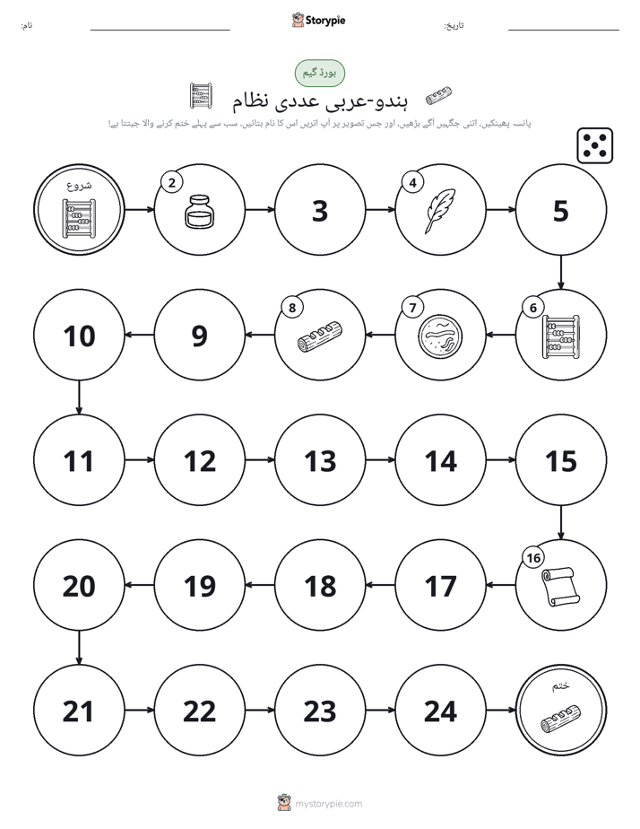 رول اور منتقل کریں کھیل