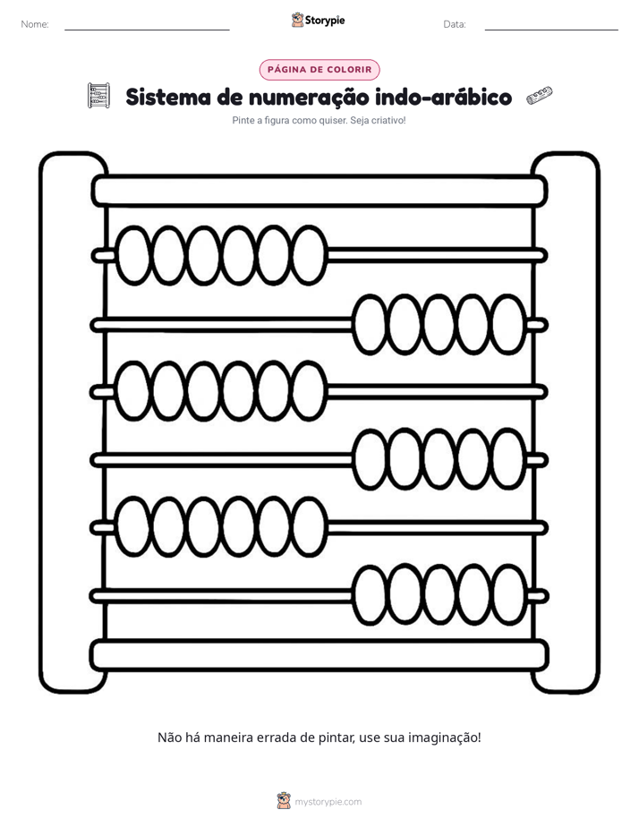 Página para colorir
