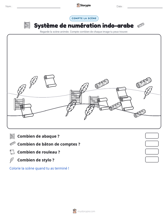 Scène de Comptage