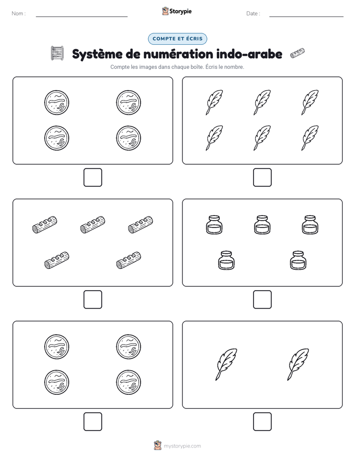 Compter & Écrire