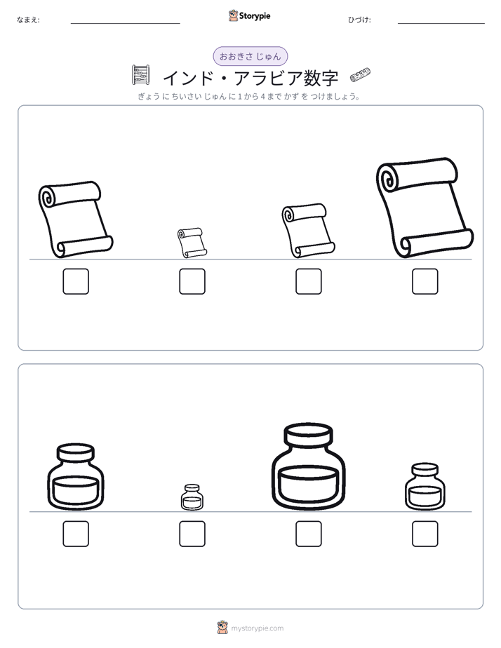 サイズ順