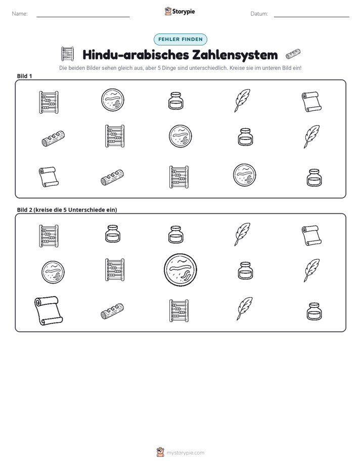 Finde den Unterschied