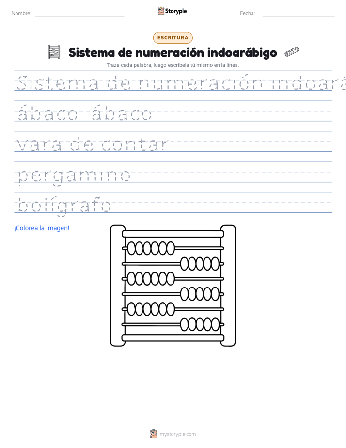 Práctica de Escritura