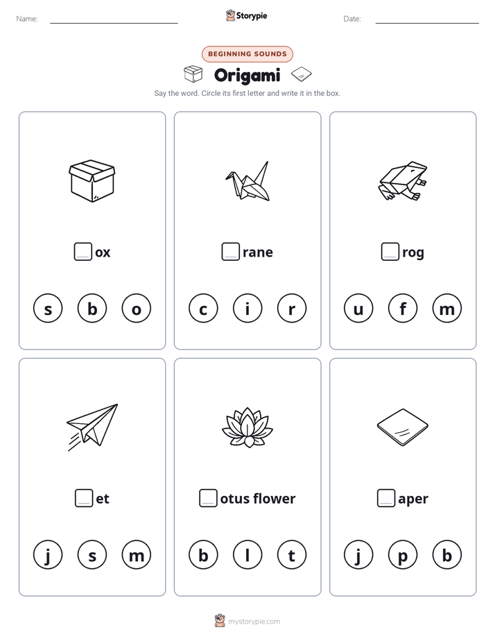 Beginning Sounds