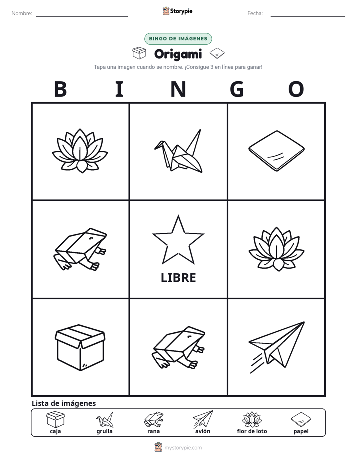 Bingo de Imágenes
