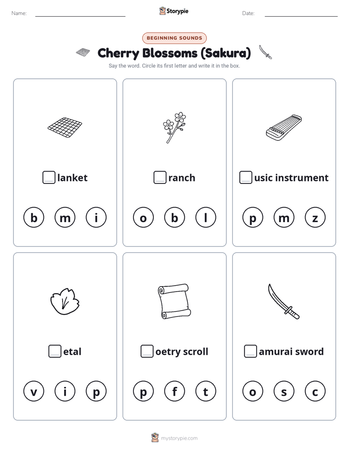 Beginning Sounds