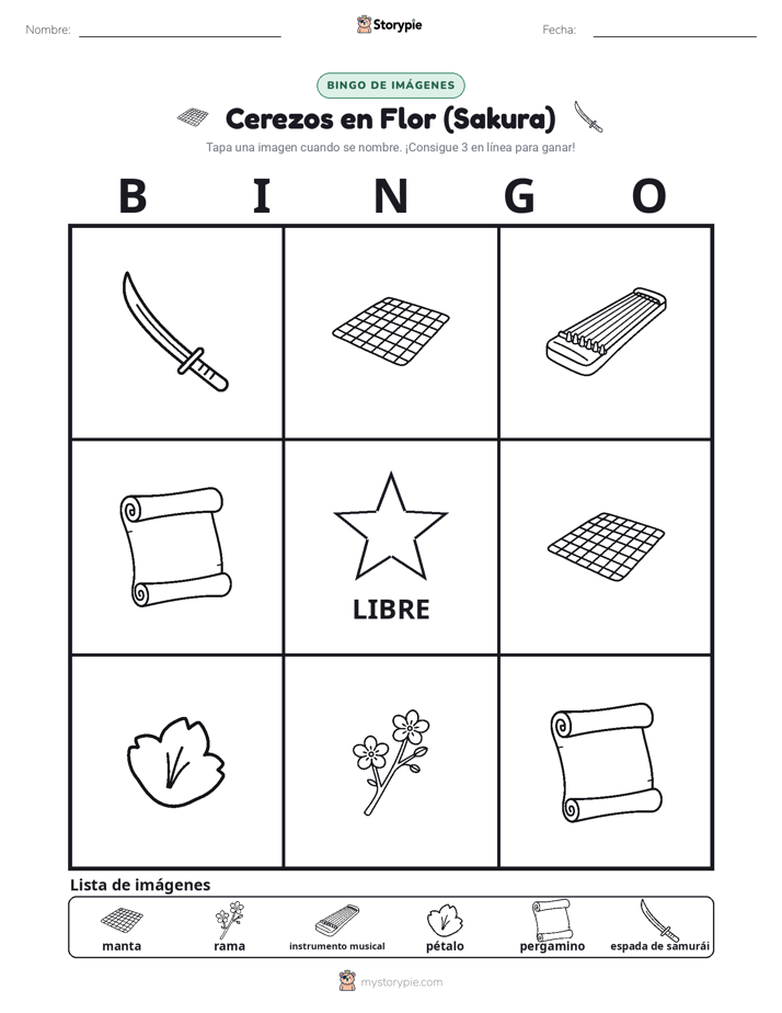 Bingo de Imágenes